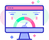 speed testing icon logo